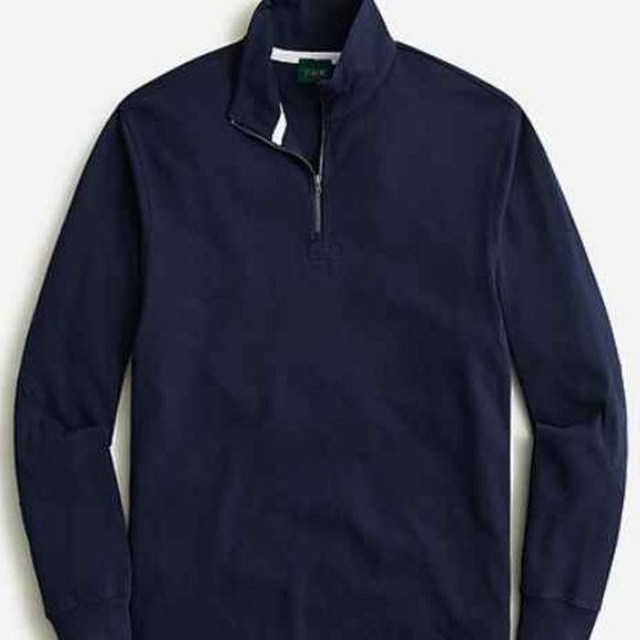 J. Crew Half-Zip Rugby Shirt - Picture 1 of 1